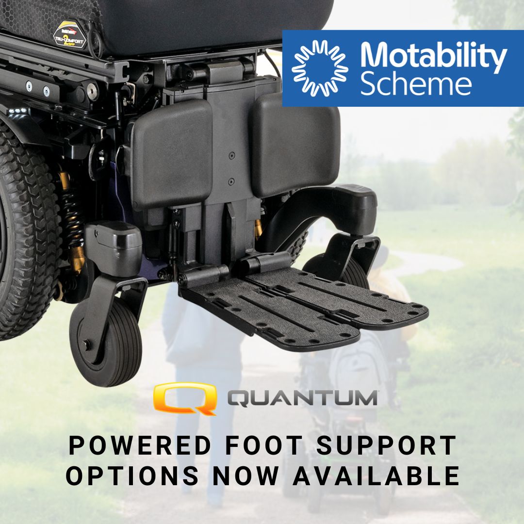 From 1st July, we have added 13 new powerchair configurations to the Motability Scheme, all with powered elevating &amp; articulating leg supports as standard.

#MotabilityScheme #PoweredFootSupports #MobilitySolutions