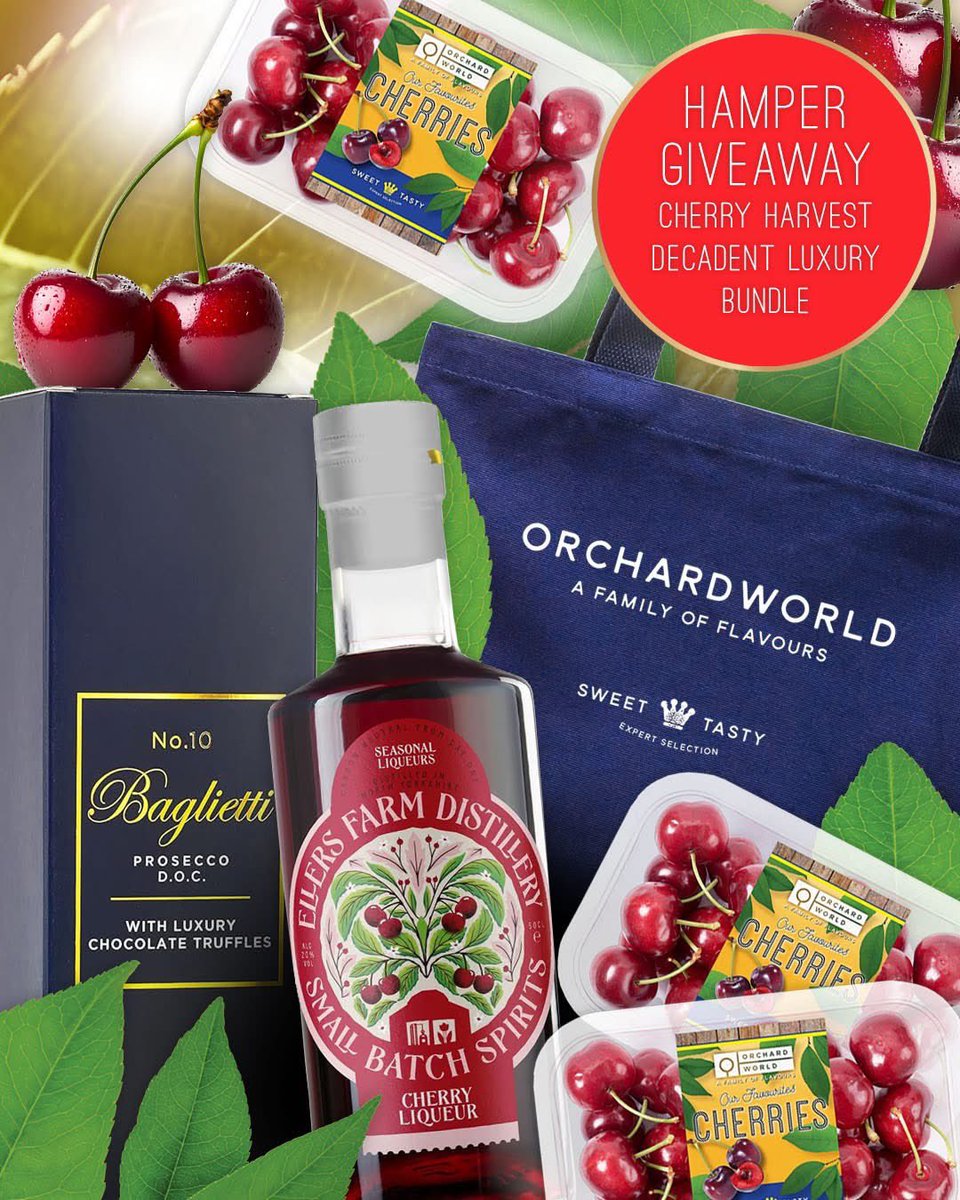 OrchardWorld_'s tweet image. The deadline for this competition is Midnight on 24th July 2025. The winners will be selected from an online automatic computer generator and then informed w/c 28th July 2025. So what are you waiting for? Simply, like, follow and tag 4 friends in the comments section to be in…