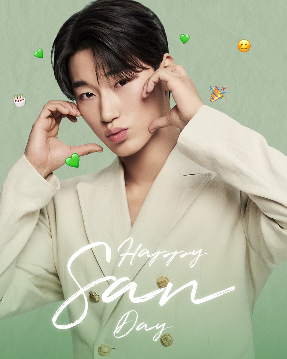 💚𝗛𝗔𝗣𝗣𝗬 SAN 𝗗𝗔𝗬💚

1999.07.10

BRMUDモデル・ATEEZのサン
お誕生日おめでとうございます🎉✨

#BRMUD #에이티즈 #산 #ATEEZ #SAN #サン