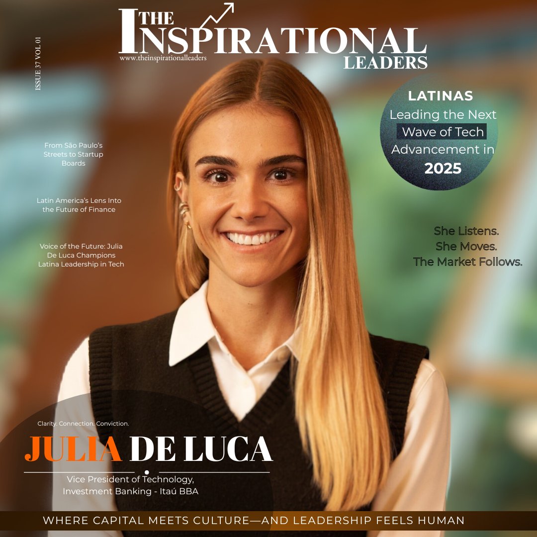 The Inspirational Leaders (@inspiratio29631) on Twitter photo Breaking barriers and inspiring future tech leaders! <a href="/judeluca_tech/">Julia De Luca</a> of #ItaúBBA is featured among Latinas Leading the Next Wave of Tech Advancement in 2025.
Read her story: rb.gy/cqjz4x
#LatinaLeaders #WomenInTech #TechInnovation #TheInspirationalLeaders Breaking barriers and inspiring future tech leaders! <a href="/judeluca_tech/">Julia De Luca</a> of #ItaúBBA is featured among Latinas Leading the Next Wave of Tech Advancement in 2025.
Read her story: rb.gy/cqjz4x
#LatinaLeaders #WomenInTech #TechInnovation #TheInspirationalLeaders