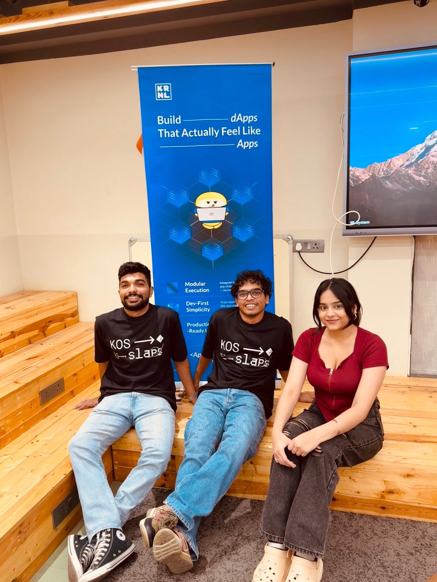 The KRNL team’s been on the move this past month, repping across the globe.

From Thailand to India, Korea, France, USA and more, we connected with builders, believers, and the KRNL fam IRL.

Here's some of our favourite snaps👇