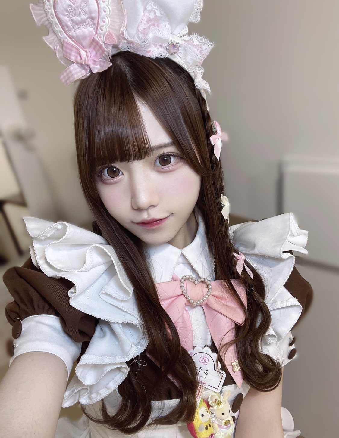 在庫処分SALE！！桃鈴ねね✳︎メイド服✳︎ウィッグ付き ふうか🤍🐾 on X: 