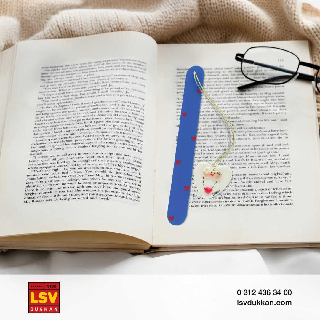 Okuma saatlerine zarif bir dokunuş📖

El yapımı detayları ve kalp desenli şık tasarımıyla LSV Dükkan kitap ayraçları, her sayfada estetik bir iz bırakır.

📍 lsvdukkan.com