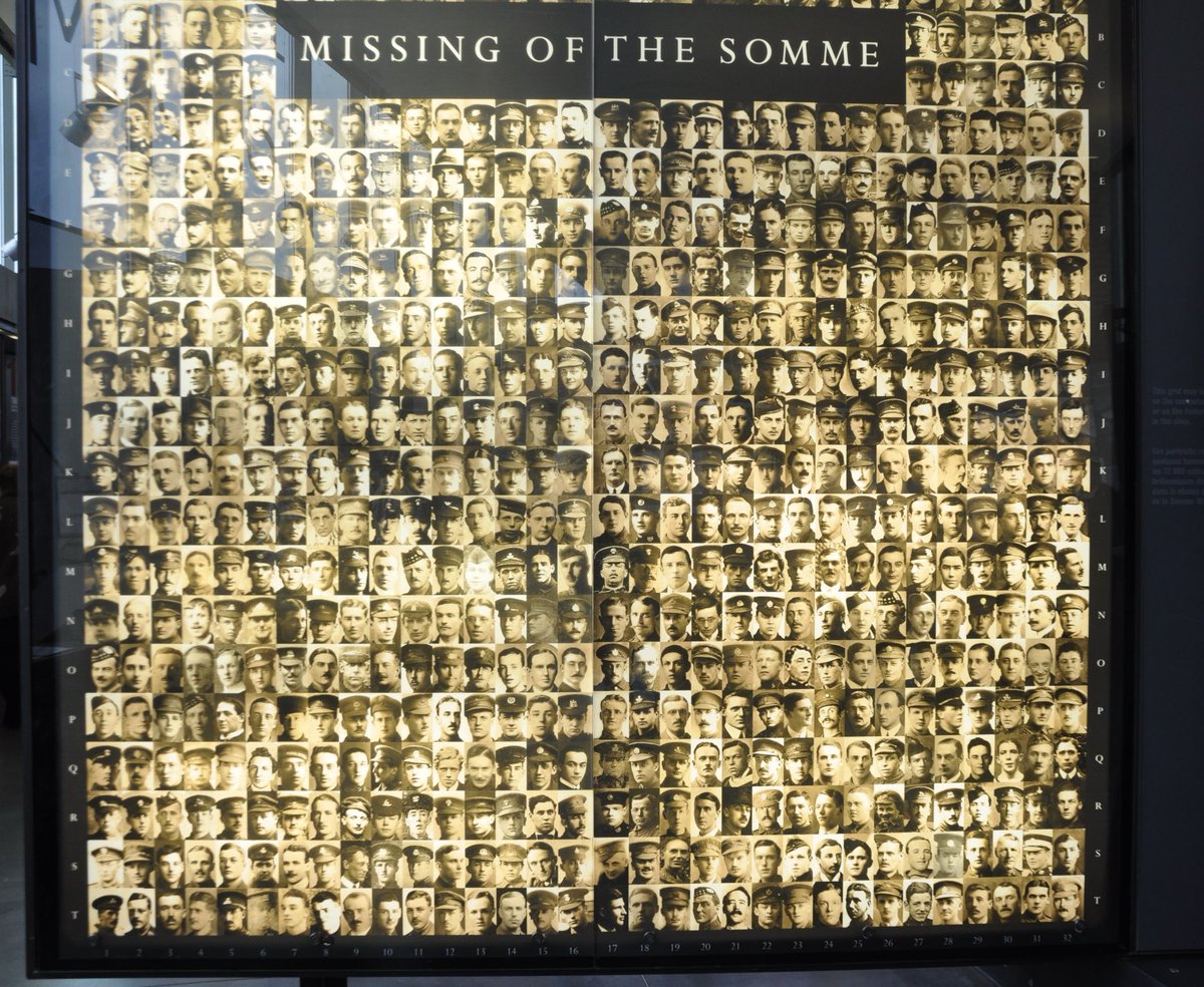 ‘Missing on the Somme’ 
Part of Thiepval Memorial exhibition that I viewed back in 2016. Really moved by this one, and the whole place. #LestWeForget ⁦<a href="/penswordbooks/">Pen & Sword Books</a>⁩ ⁦<a href="/sommecourt/">Paul Reed</a>⁩