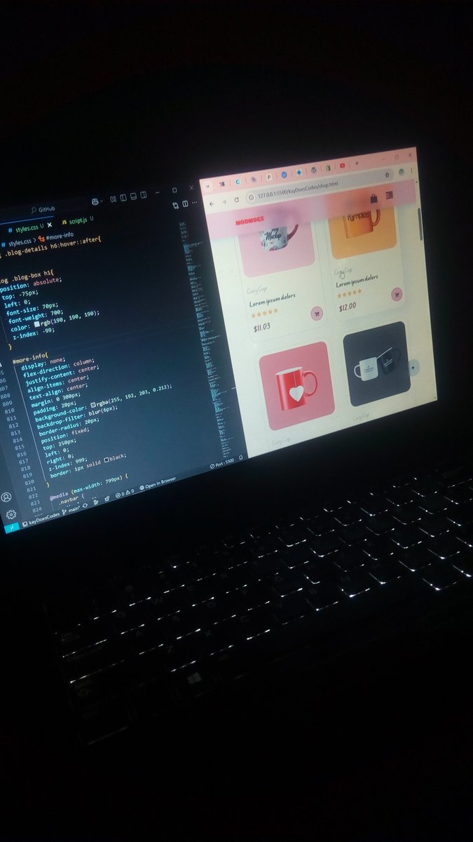 KayDoesCodes's tweet image. Gm techies 👨🏾💻, say it back or else....🤔
Showing up is all that matters👨🏾💻✨, let's build more today🤝.
What are y'all building today?? 🛫👨🏾💻