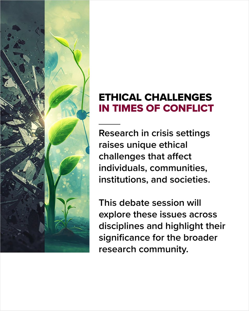 How can we uphold ethical standards while conducting research in crisis settings?

Join us for a powerful debate featuring leading experts from diverse disciplines, including public health and conflict medicine, as they explore the ethical dilemmas researchers face during times
