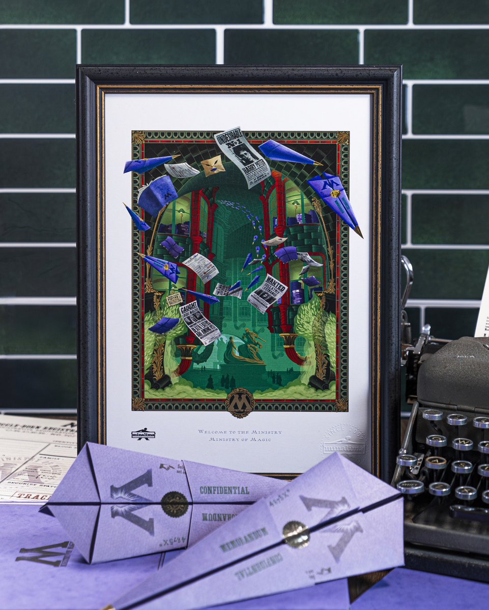 House of MinaLima Osaka にて新発売🎉💕 魔法省のためにミナリマが