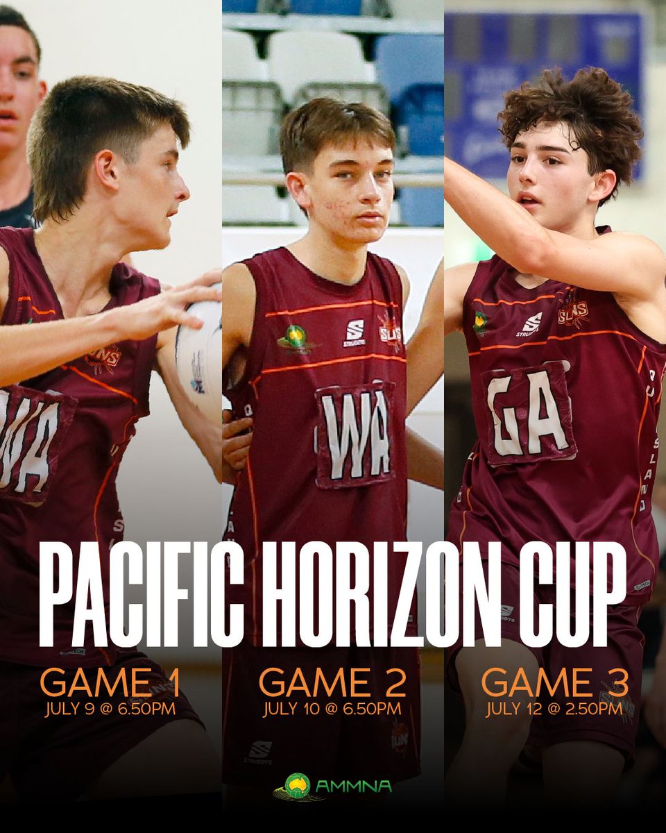 Support our amazing athletes on their journey to take home the cup in the first ever 17&amp;U International Youth Series, The Pacific Horizons Cup.

Stream live and free on AMMNA YouTube page.