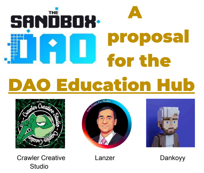 mrLanzer's tweet photo. Would appreciate your vote for SIP-32 DAO Education Experience. @Dankoyy42 @CrawlerStudio and @MetaWorldsMeta have the experience needed to make this fun and educational.
Go vote! 🗳️👇
https://t.co/ksdKeNJ229
