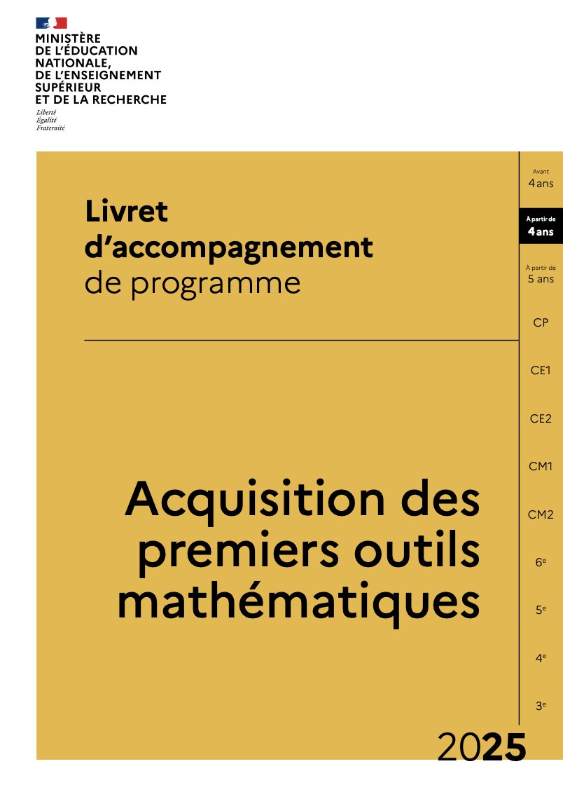 Mise à jour de l'article "Programmes, Guides, Vademecums, ..." sur le site IEN Épinay-sur-Seine : Mathématiques,  Livret d'accompagnement à partir de 4 ans
ien-epinay.circo.ac-creteil.fr/spip.php?page=…