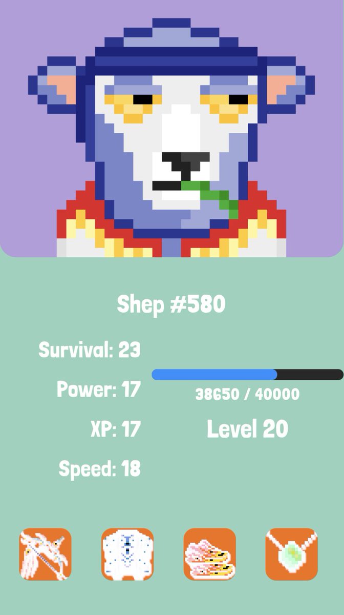 Rocking a fringed shirt and bandana it's going to be tough to beat this cowgirl when it comes to best dressed shep in the #meep games. <a href="/ShepNFTs/">Shep || MEEP 🐑</a>