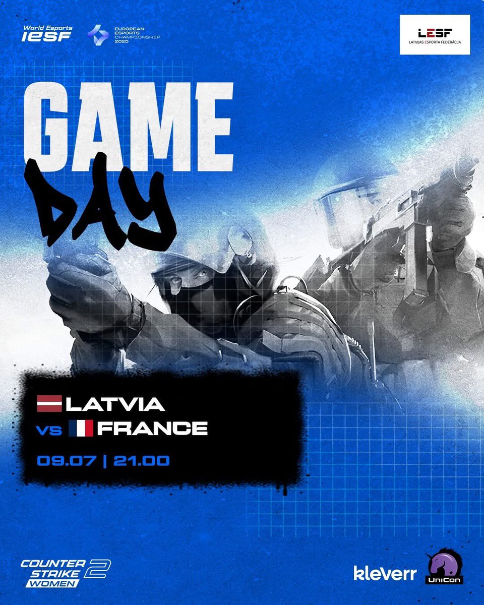 Latvian eSports Federation (@esportslatvian) on Twitter photo Å ovakar PriÅ”tinÄ, KosovÄ turpinÄs Eiropas ÄempionÄts e-sportÄ! š½š°
GrupÄ A Latvijas sievieÅ”u izlase stÄsies pret Franciju š±š» - š«š·
SpÄles sÄkums: 21:00 (pÄc Latvijas laika)
TieŔraide: twitch.tv/lesf_lv
Seko lÄ«dzi un atbalsti mÅ«sÄjÄs!
#TeamLatvia #FESK #IESF #cs2 #eec25 Å ovakar PriÅ”tinÄ, KosovÄ turpinÄs Eiropas ÄempionÄts e-sportÄ! š½š°
GrupÄ A Latvijas sievieÅ”u izlase stÄsies pret Franciju š±š» - š«š·
SpÄles sÄkums: 21:00 (pÄc Latvijas laika)
TieŔraide: twitch.tv/lesf_lv
Seko lÄ«dzi un atbalsti mÅ«sÄjÄs!
#TeamLatvia #FESK #IESF #cs2 #eec25