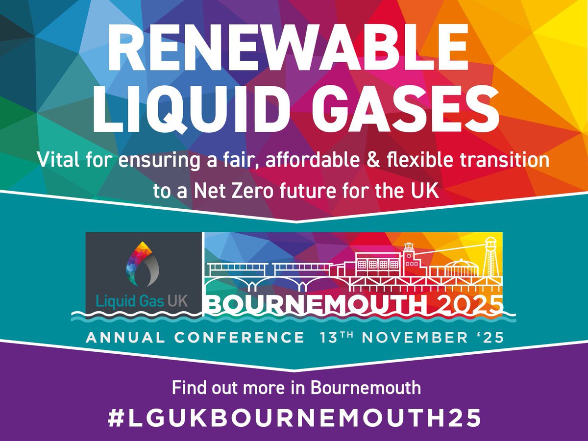 🎤 Just a taste of what’s on at the Liquid Gas UK Annual Conference 2025:
✅ Four nations approach to renewables
✅ rDME &amp; renewables production growth
✅ LPG world trends &amp; YPILPG’25 Awards
Don’t miss the future of LPG &amp; RLGs!
📍 Bournemouth | 12-13 Nov
🔗
