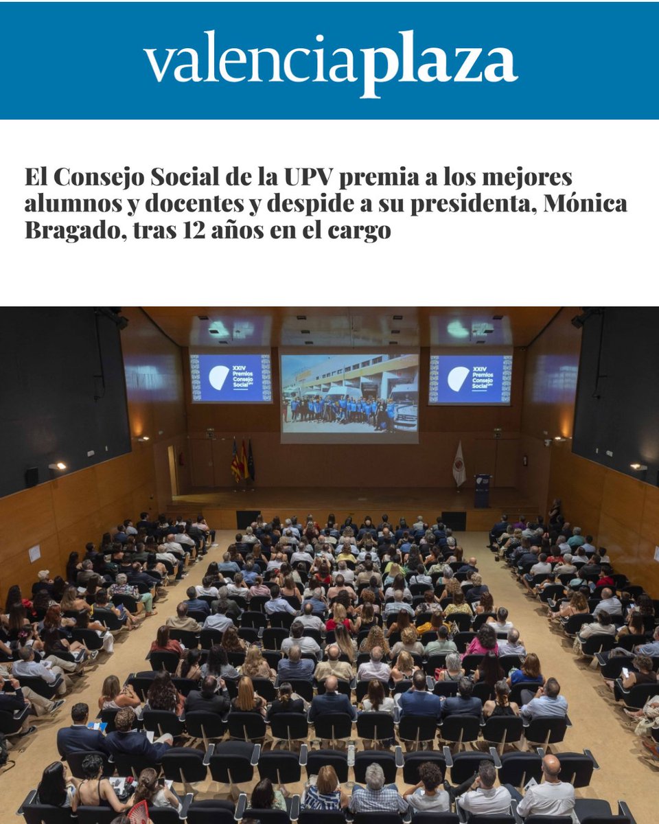 ETSINF UPV (@etsinfupv) on Twitter photo 🔵🗞️ Noticia de la entrega de los Premios Consejo Social <a href="/UPV/">Universitat Politècnica de València</a>
🏅 Enhorabuena a nuestra alumna del grado en Ingeniería Civil, Marina Penalva, y al profesor de la Escuela, Modesto Sánchez, del departamento de Ingeniería Hidráulica y Medio Ambiente.
Noticia: valenciaplaza.com/valenciaplaza/… 🔵🗞️ Noticia de la entrega de los Premios Consejo Social <a href="/UPV/">Universitat Politècnica de València</a>
🏅 Enhorabuena a nuestra alumna del grado en Ingeniería Civil, Marina Penalva, y al profesor de la Escuela, Modesto Sánchez, del departamento de Ingeniería Hidráulica y Medio Ambiente.
Noticia: valenciaplaza.com/valenciaplaza/…