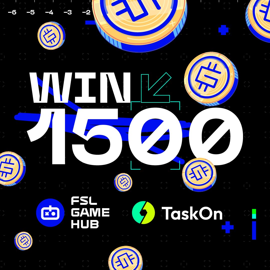 FSL Ecosystem (@fslweb3) on Twitter photo Win 1,500 GMT 💫
Complete a few simple <a href="/FSLGameHub/">FSLGameHub</a> quests on <a href="/taskonxyz/">TaskOn | Ultimate Web3 Community Growth Platform</a> for a chance to win 1,500 GMT!
Even better, we’ve integrated FSL ID, unlocking extra utility and perks for our FSL Ecosystem community.
Don’t miss out ⤵️
taskon.xyz/quest/834613167 Win 1,500 GMT 💫
Complete a few simple <a href="/FSLGameHub/">FSLGameHub</a> quests on <a href="/taskonxyz/">TaskOn | Ultimate Web3 Community Growth Platform</a> for a chance to win 1,500 GMT!
Even better, we’ve integrated FSL ID, unlocking extra utility and perks for our FSL Ecosystem community.
Don’t miss out ⤵️
taskon.xyz/quest/834613167