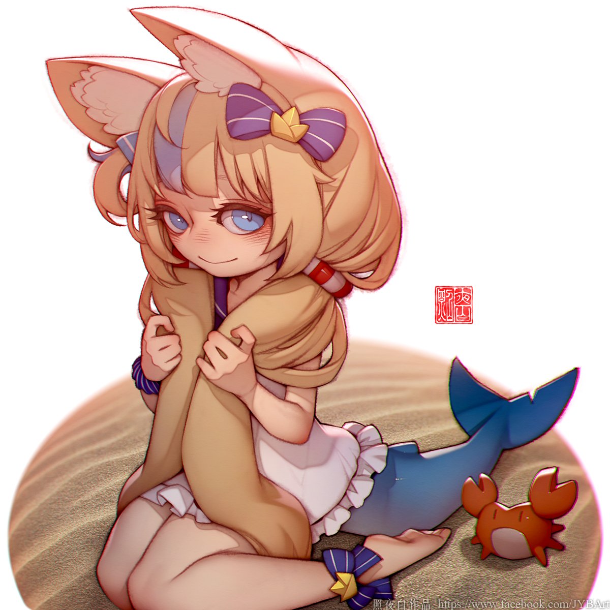 WTWJYBart's tweet image. 【作品分享】
《SABA》
再來一張,可愛的畫面怎麼畫也不嫌多。
#samekosaba #saba #sabart #vtuber #fanart
#photoshop #CSP #手繪 #原創 #original #2D #cg #computergraphics #ai退散