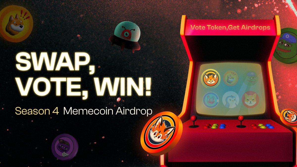 Season 4 Memecoin Voting is LIVE on Orbiter. 

Way more easier to join this round. 
RT &amp; bridge/swap on Orbiter to get up to 9 votes for your fav memecoins. 

Go to vote: orbiter.finance/meme/vote/40