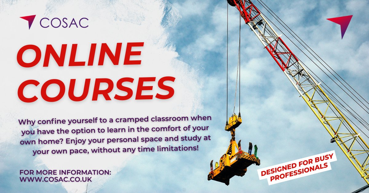 Built for busy professionals.
Backed by official standards.
Approved for construction.

All COSAC courses are 100% online, fully accredited, and designed in-house to get you certified - fast.
cosac.co.uk

#CSCS #SSSTS #CITB #ConstructionCareers #Construction #CSCSCard