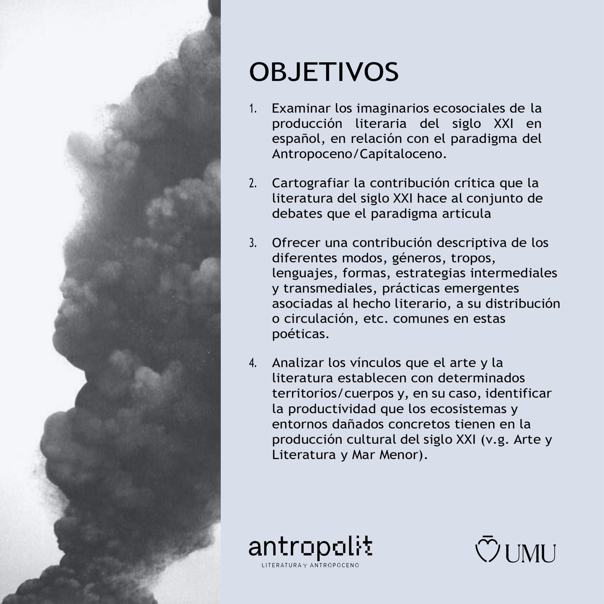Jesuspachecoprz's tweet image. Pequeño recordatorio importantísimo: en enero tenemos un congreso superguay en Murcia, por lo que DEBÉIS enviar cosas, cosas antropocénicas. ✍️🏼🧐