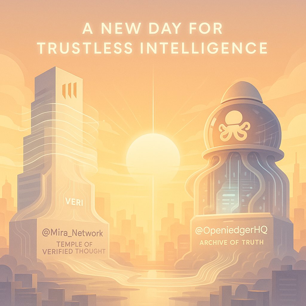 chiftine1's tweet image. Yapping fatigue isn’t a myth.
But with @Mira_Network laying modular AI infra
and @OpenledgerHQ dissecting the data edge,
you either keep pace or get filtered out.

@KaitoAI’s pre-TGE flow isn’t slowing.
The game turned realtime. Adapt accordingly.

#ModularStack #CryptoIntel…