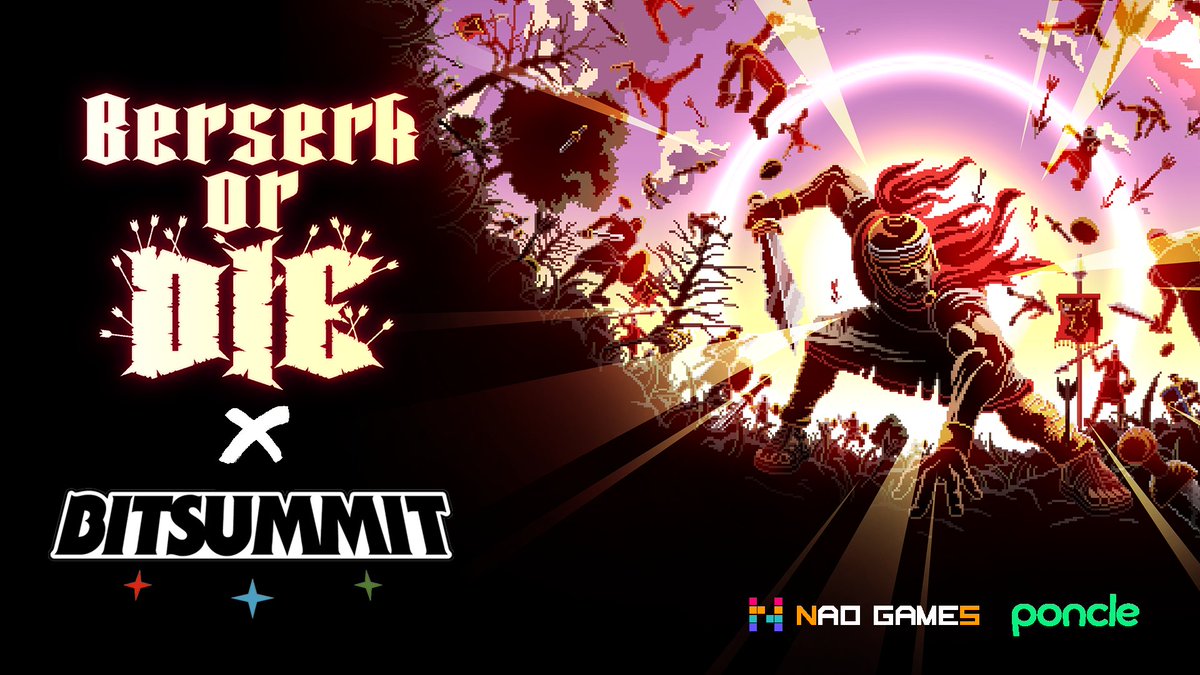 『Berserk or Die × #BitSummit 2025』

 poncleは7月18日〜20日に開催されるBitSummitに出展します！
 会場1階のブース番号SV-01でお待ちしています。
 来場者限定のサプライズも多数ご用意しています。

 スペシャルエディションの『Berserk or Die』キーボードを無料でプレゼント！（先着順です）