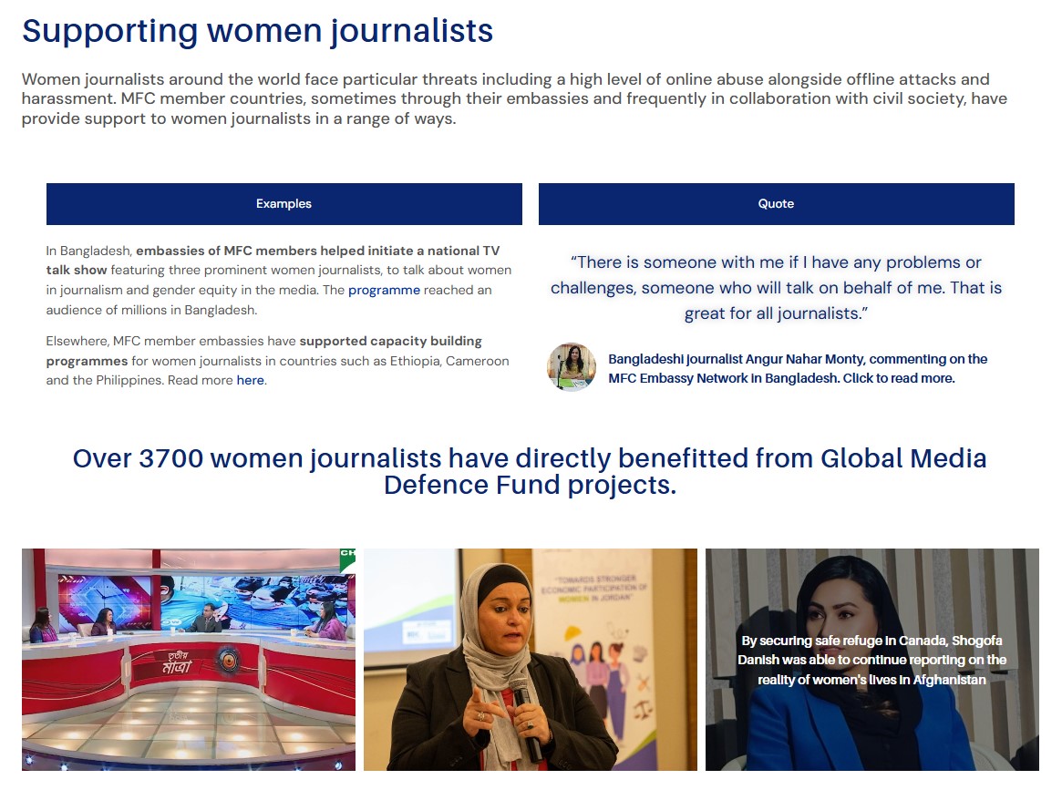 MediaFreedomC's tweet image. Today is the MFC's 6th anniversary!
To celebrate this milestone, there is a new impact page on the website to share the notable contributions the MFC has made to media freedom since 2019.
👇
mediafreedomcoalition.org/about/impact/