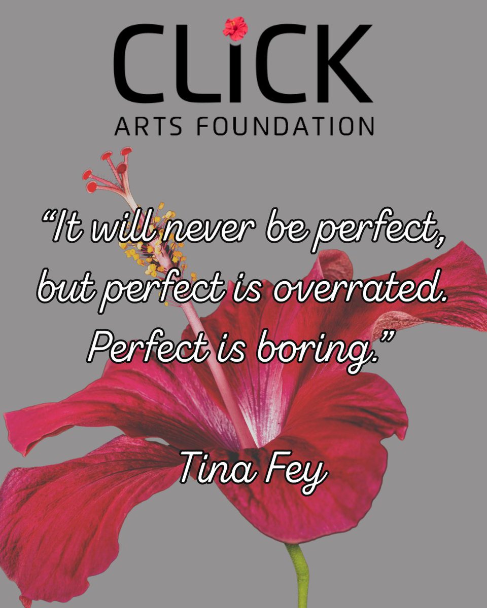 Being creative is not about perfection-its a space where we can be ourselves, heal and support each other in a safe space.

Help us support grassroots arts projects and keep the arts accessible to all. 

donorbox.org/click-arts-fou…