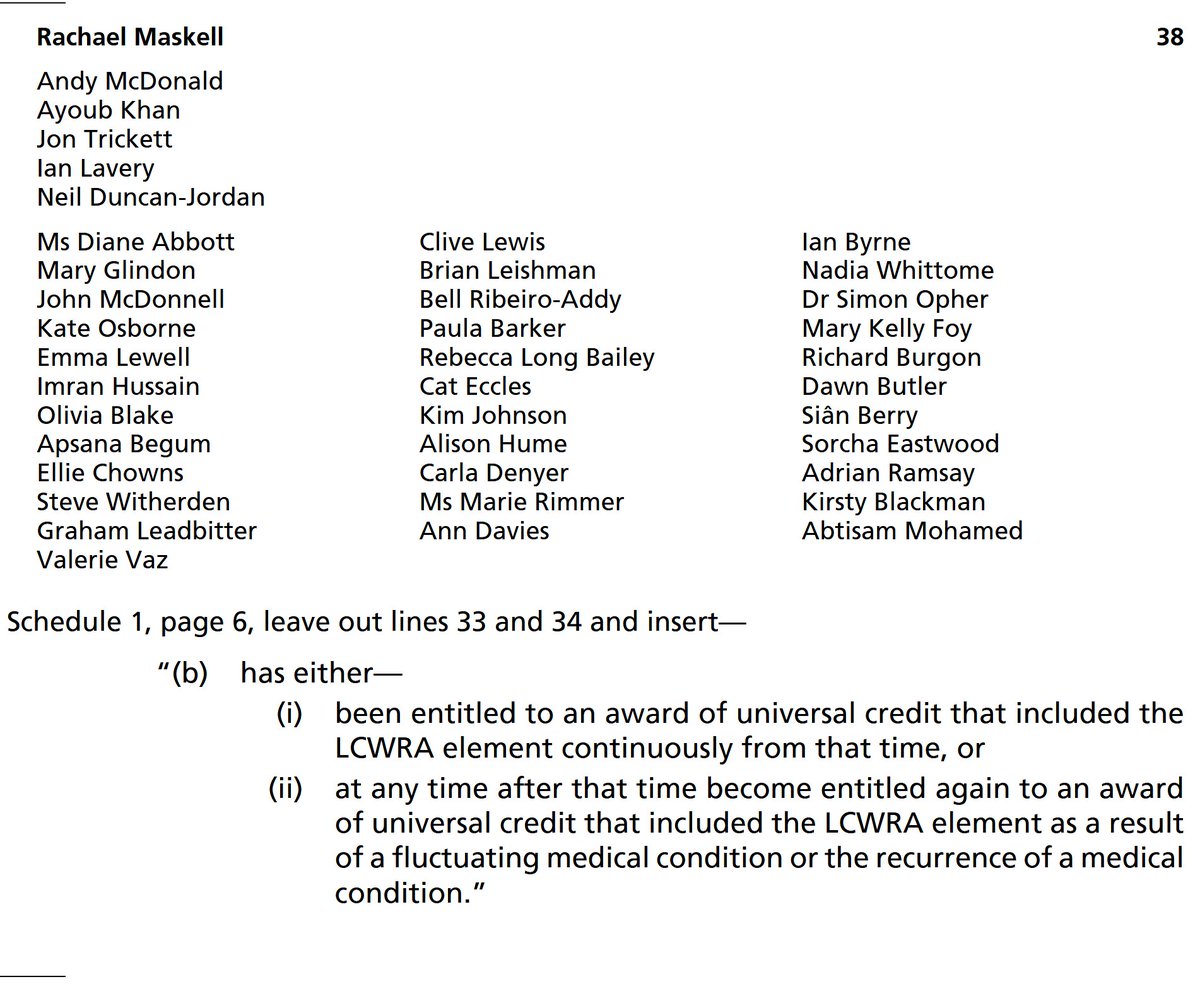 RachaelMaskell's tweet image. I voted against the UC&PIP Bill. It's now due back for next stage in Parliament. My next Amendment 👇would safeguard those with fluctuating conditions, or a recurrence of a condition from being placed onto a lower rate of universal credit
#York #UC #PIP