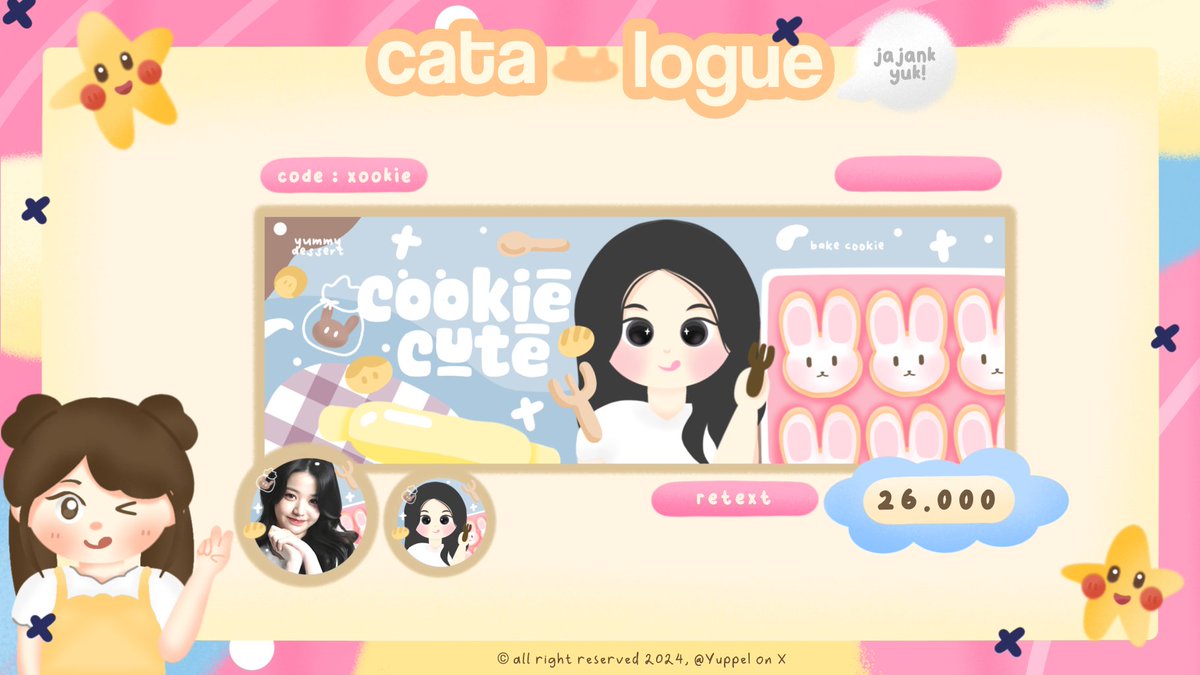 YuppeI's tweet image. help repostt guys 

aku punya 4 layout chibi wony ready foto terbaruu nihh yuk jajan, harga sudah tertera &amp;amp; free retext yaa, resize wabis +10k yuk jajan

#zonauang️ wonyoung