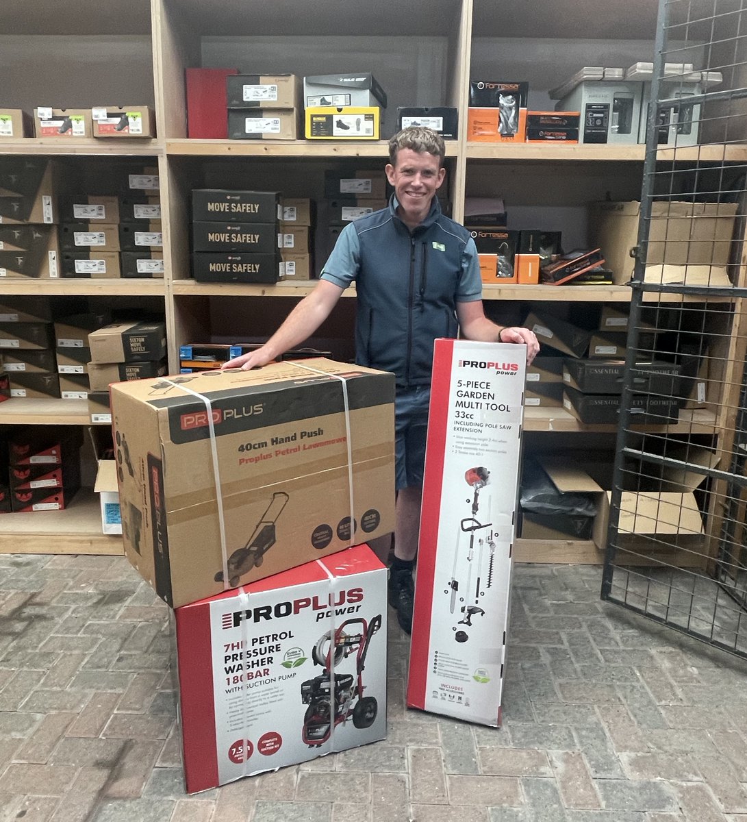ChadwicksIE's tweet image. Congratulations to Philip Geraghty who won our Spring Sale competition recently and took home β¬900 worth of garden equipment!
#Chadwicks #LetsGetItDone
