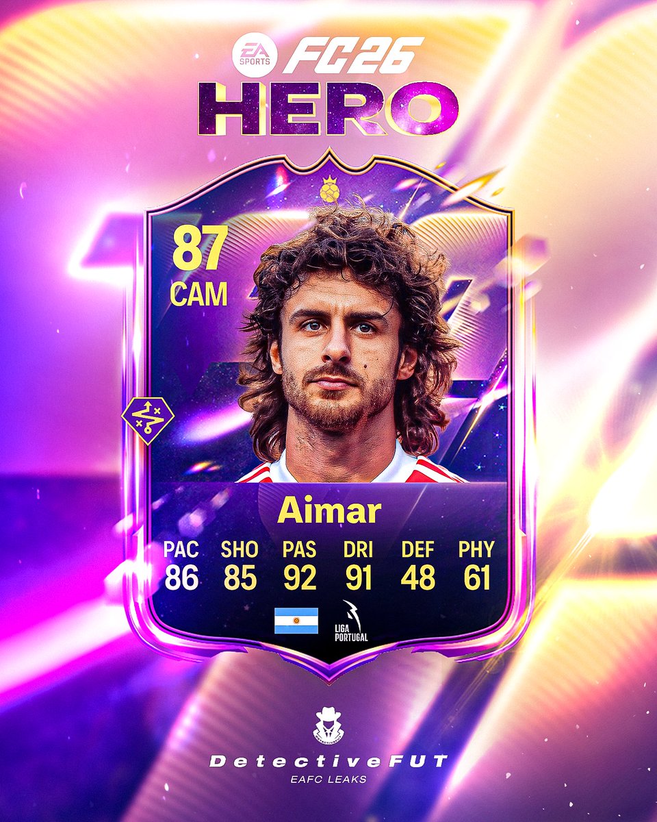 🚨PABLO AIMAR 🇦🇷 is coming as a HERO in FC26🔥🔥