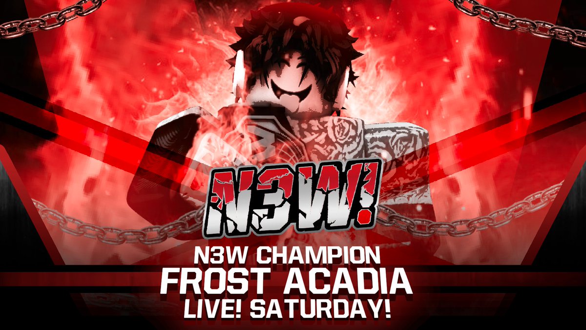 After his win at #RISEandSHOWOUT. N3W Champion, Frost Acadia has some stuff to say.

#ELITEN3W