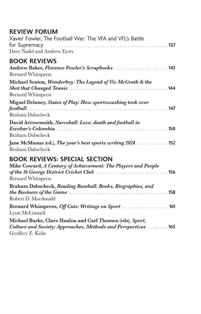Sporting Traditions May 2025 now published and digital copies sent to ASSH members in near future. Special section on teaching sport history &amp; articles on netball and Australian football Membership at sporthistory.net.au/membership/