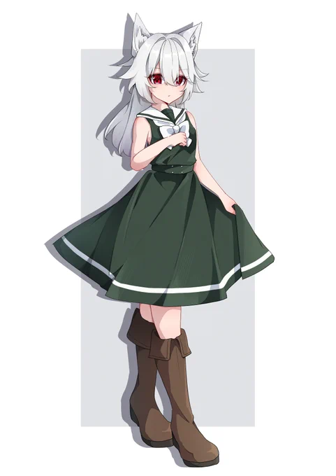 1286日目 kariaさん宅のレコさん #一日一絵 #よその子