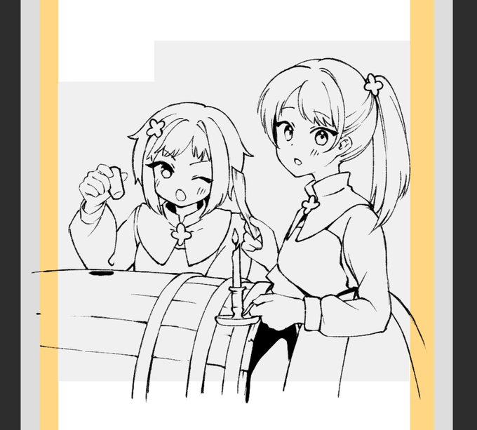 聖マチルダ修道院のワインセラーで 