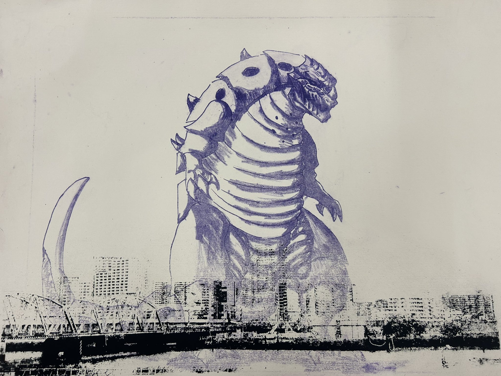 絵（原画）#9 絵画 ときめき色の夜 866 Nicola原画 - メルカリ