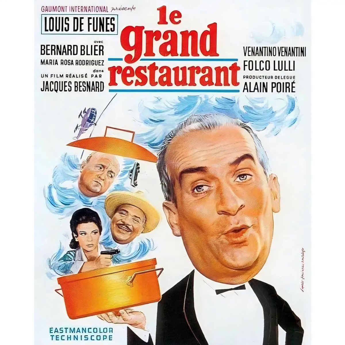 LouisEternite's tweet image. 🚨 ALERTE INFO :
Le Grand Restaurant (1966), dimanche 13 juillet sur @tfx.