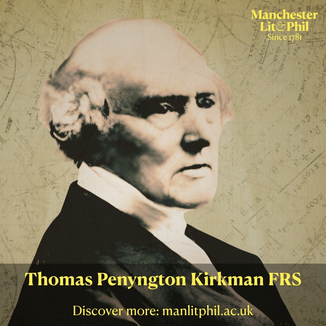 manlitphil's tweet image. Thomas P. Kirkman (1806-1895) It was only in the 1960s and the advent of the Computer Revolution that he became widely known as a formidable mathematician, and no less than the father of ‘mathematical design’.
Read the full article here: bit.ly/3TeOa6o