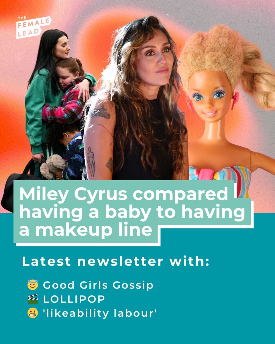 Miley Cyrus compared having a baby to having a makeup line 💄

Plus:
😇 Good Girls Gossip
🎬 LOLLIPOP
😬 'likeability labour'

Get our latest newsletter now: shorturl.at/kICCU