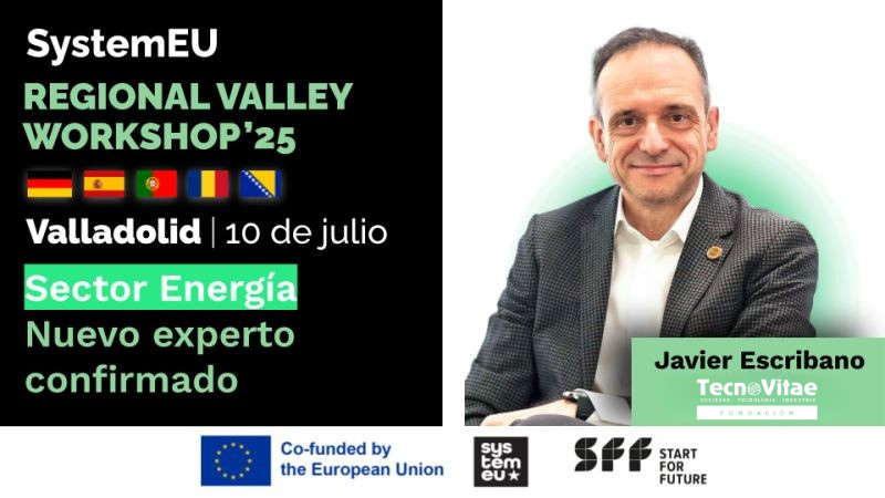 Fundación TecnoVitae (@fundtecnovitae) on Twitter photo 🗓 La <a href="/FundTecnovitae/">Fundación TecnoVitae</a> participará mañana, 10 de julio, en el Workshop regional de <a href="/SystemEUValley/">SystemEUValley</a>. Nuestro director general, <a href="/fjescribano/">𝙁. 𝙅𝙖𝙫𝙞𝙚𝙧 𝙀𝙨𝙘𝙧𝙞𝙗𝙖𝙣𝙤</a>, será uno de los expertos que intervendrán en el evento.
ℹ️ Más información: systemeuvalley.eu/castilla-y-leo… 🗓 La <a href="/FundTecnovitae/">Fundación TecnoVitae</a> participará mañana, 10 de julio, en el Workshop regional de <a href="/SystemEUValley/">SystemEUValley</a>. Nuestro director general, <a href="/fjescribano/">𝙁. 𝙅𝙖𝙫𝙞𝙚𝙧 𝙀𝙨𝙘𝙧𝙞𝙗𝙖𝙣𝙤</a>, será uno de los expertos que intervendrán en el evento.
ℹ️ Más información: systemeuvalley.eu/castilla-y-leo…