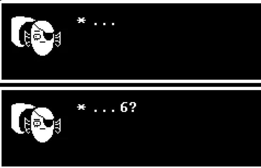DailySeven1993's tweet image. Hey Undyne! How many human souls does Asgore have?