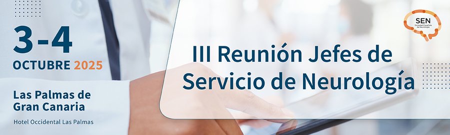 SenProyectos's tweet image. 📢 La SEN organiza la III Reunión de Jefes de Servicio de Neurología
🗓 3 y 4 oct | 📍 Las Palmas de Gran Canaria
👥 Para jefes de servicio
📆 Confirma antes del 5/09 o hasta completar aforo
🔗sen.es/noticias-y-act…
#Neurología #ReuniónSEN #Salud