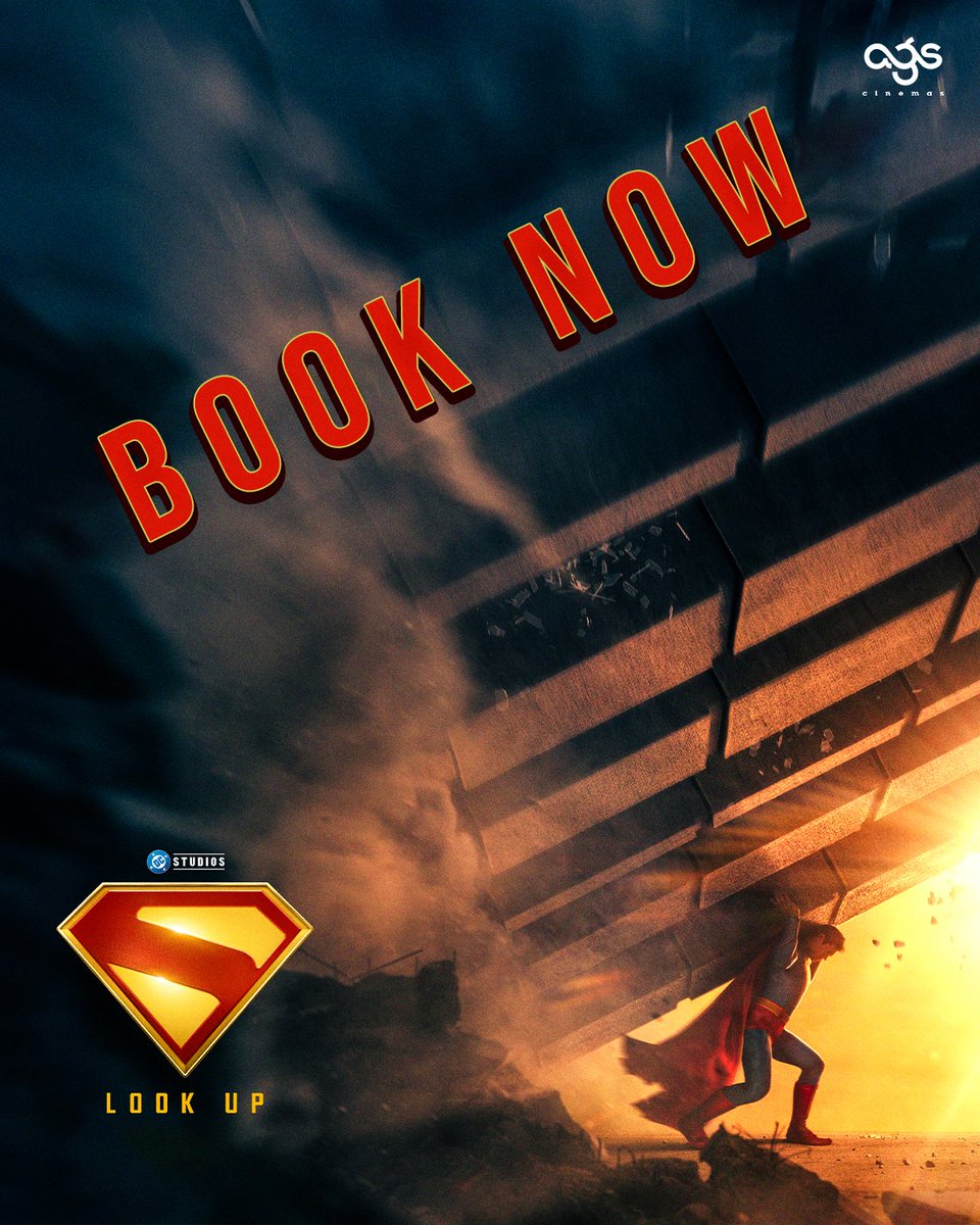 The wait is over.The skies are clear #SuperMan lands July 11th💥

Book your tickets now 🎟️ 

🔗linktr.ee/agscinemasbook…

#SuperMan #SupermanMovie #AGSCinemas #BookNow