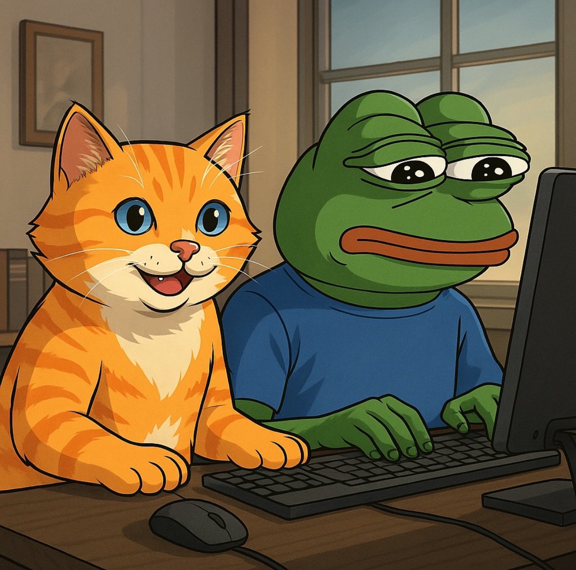 <a href="/eliz883/">EliZ</a> 🌅 Good Morning #CatCoin Fam!
New day, same mission — dominate the timeline 😼🔥
Twitter 👉 @CatCoinOnCrypto
#catcoin #Web3 #CryptoRaid