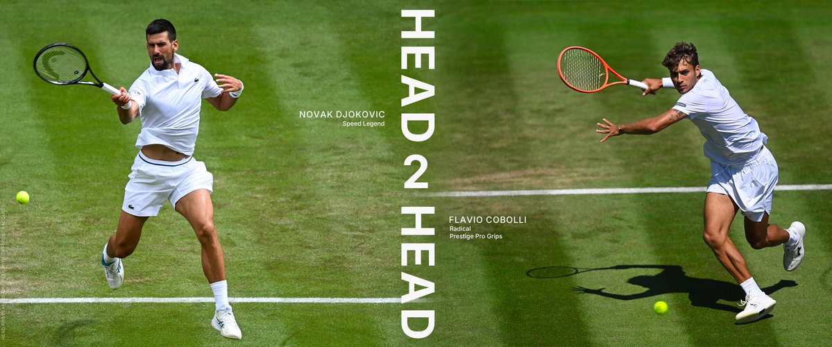 head_tennis's tweet image. 🔛 Last day of quarter-finals is here, and with a HEAD clash! Who is booking his spot in the semis today?
Drop your predictions in the comment section 📥
#TeamHEAD