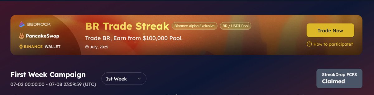BR 这个10u 的奖励还有名额，速领

br.bedrockdao.com/alpha