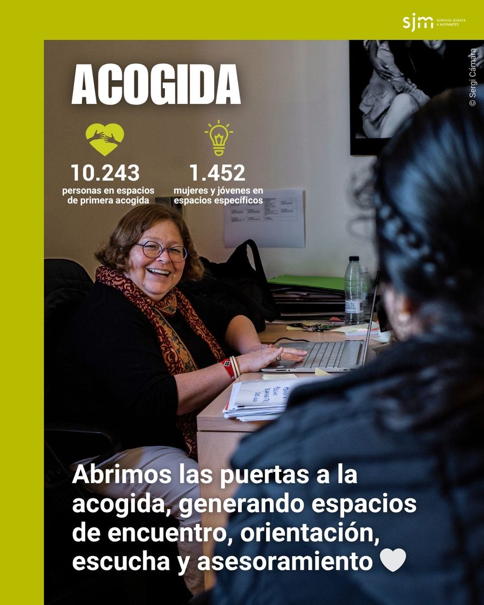 migrantes_sj's tweet photo. 📗Presentamos nuestra Memoria 2024. Un año en el que acompañamos, servimos y defendimos los derechos de 40.990 personas #migrantes en las áreas y programas que desarrollamos en las 14 ciudades donde están presentes las entidades miembros de la #redSJM.

➡️https://t.co/ROsfrFIslB https://t.co/yjo2unAsRu