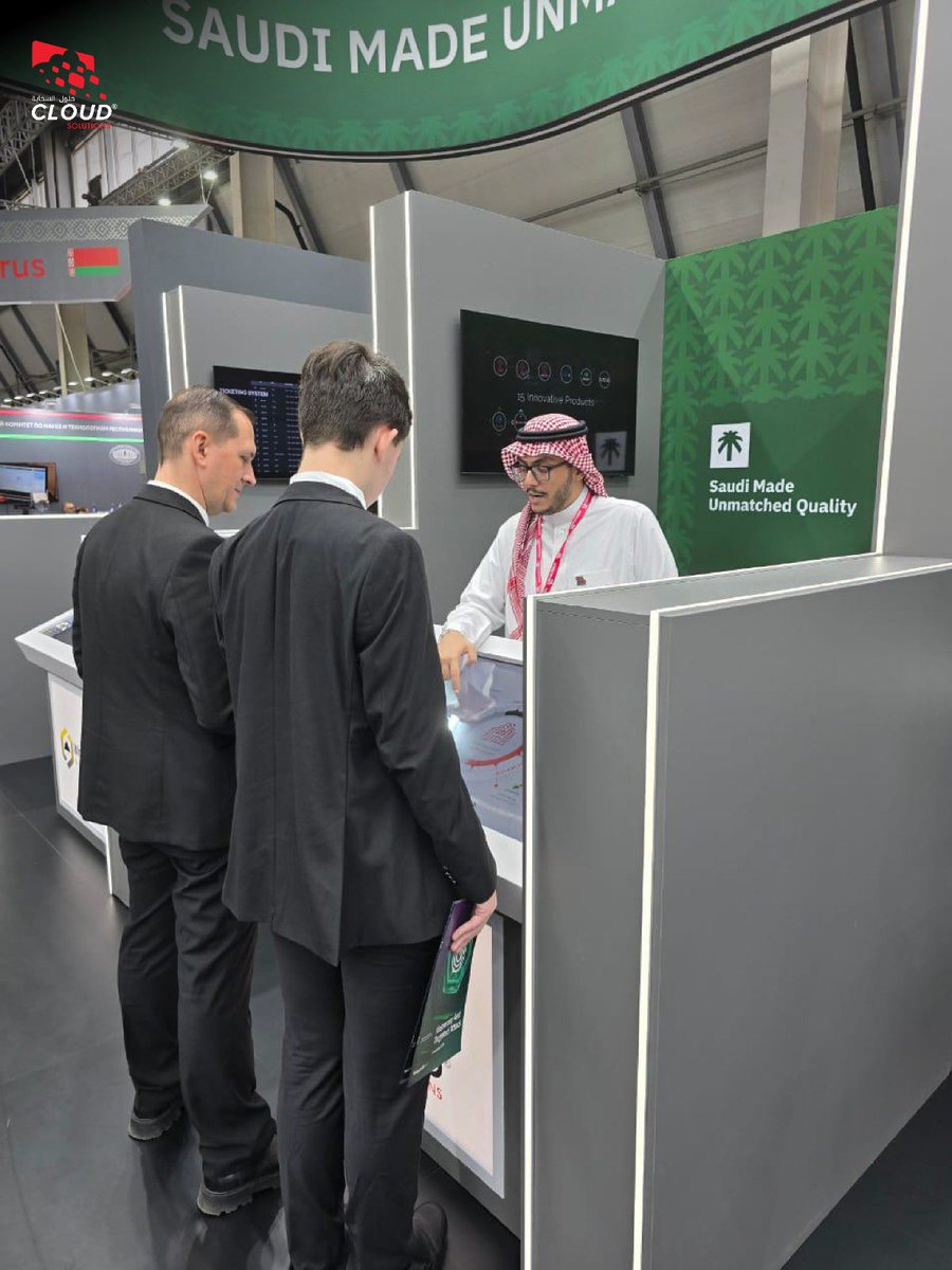 _CloudSolutions's tweet image. من يكاتيرينبورغ الروسية، تواصل حلول السحابة رحلتها لنقل الابتكار السعودي إلى العالم
في اليوم الثالث من INNOPROM 2025، ندعوكم لاكتشاف منظومتنا من الحلول الذكية والخدمات الرقمية، المصممة لتشكّل مستقبلًا أكثر كفاءة وذكاء.
كونوا معنا حيث تُصنع التقنية وتُرسم ملامح الغد.…