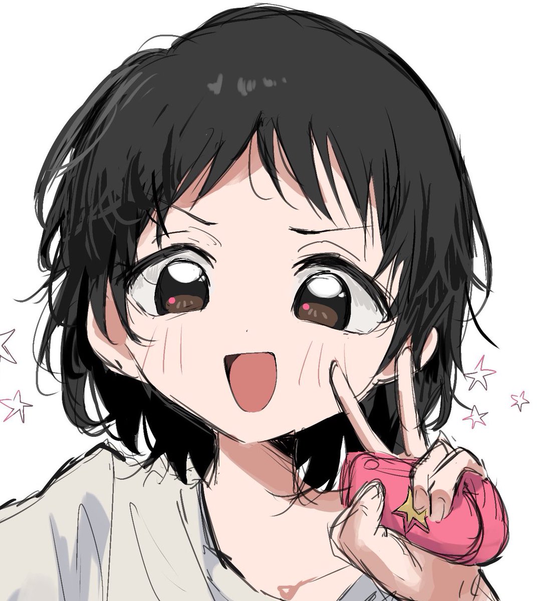 xAxYxEx's tweet image. アイコンによさそうなタコピーイラスト