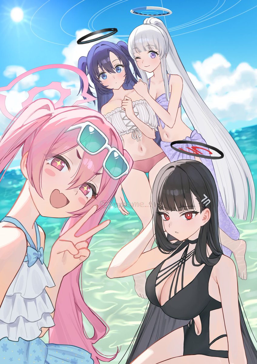 yumeme_818's tweet image. 水着セミナー
#ブルアカ
